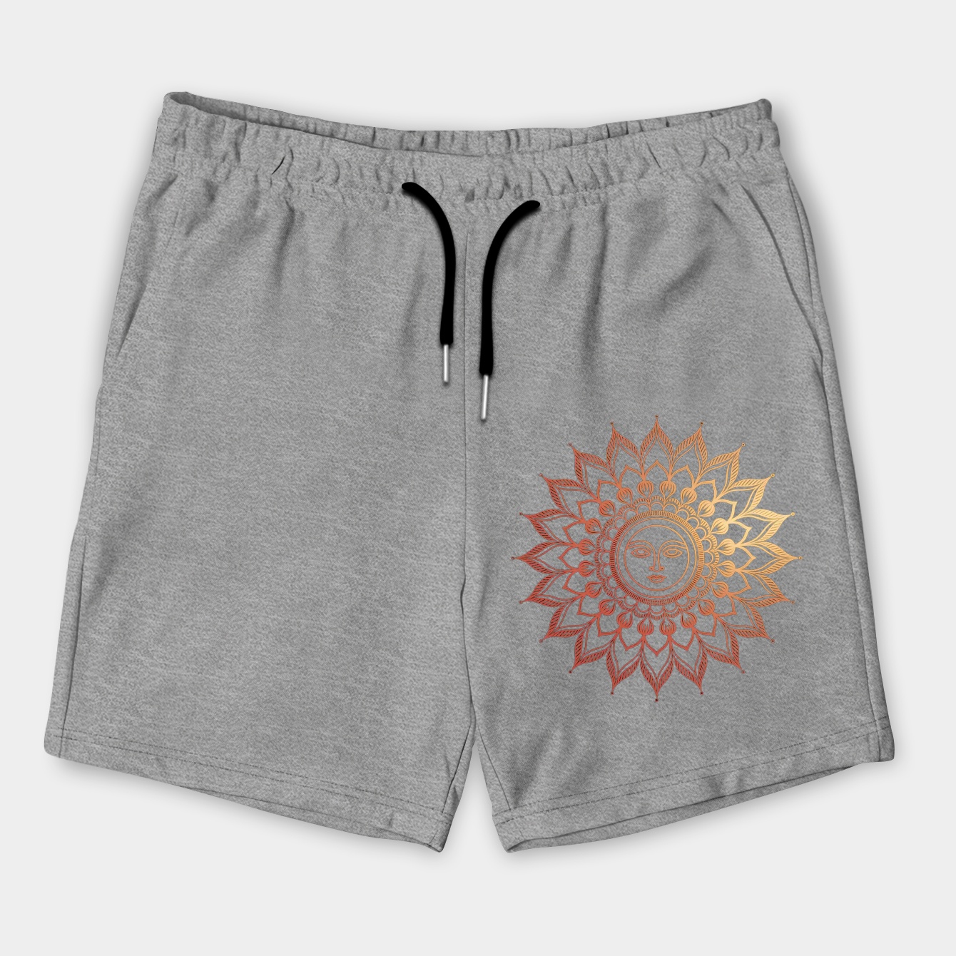 Jake Mandala Radiant Pattern Men's Shorts