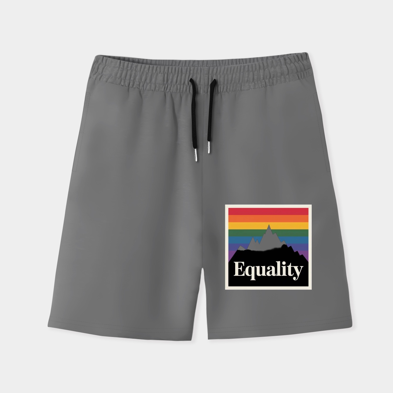 Equality - Pride Month Men's Quick-Dry Athletic Shorts