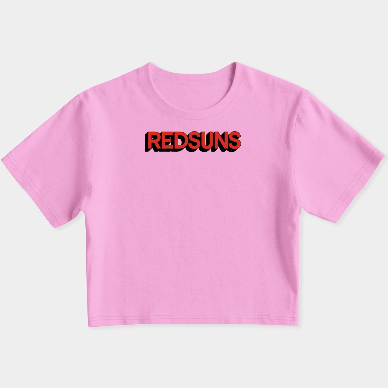 INITIAL-D-TEAM-REDSUNS Women's Slim Fit Baby Tee