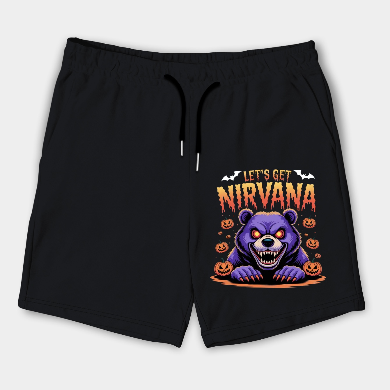 Halloween Bear Nirvana Men's Shorts