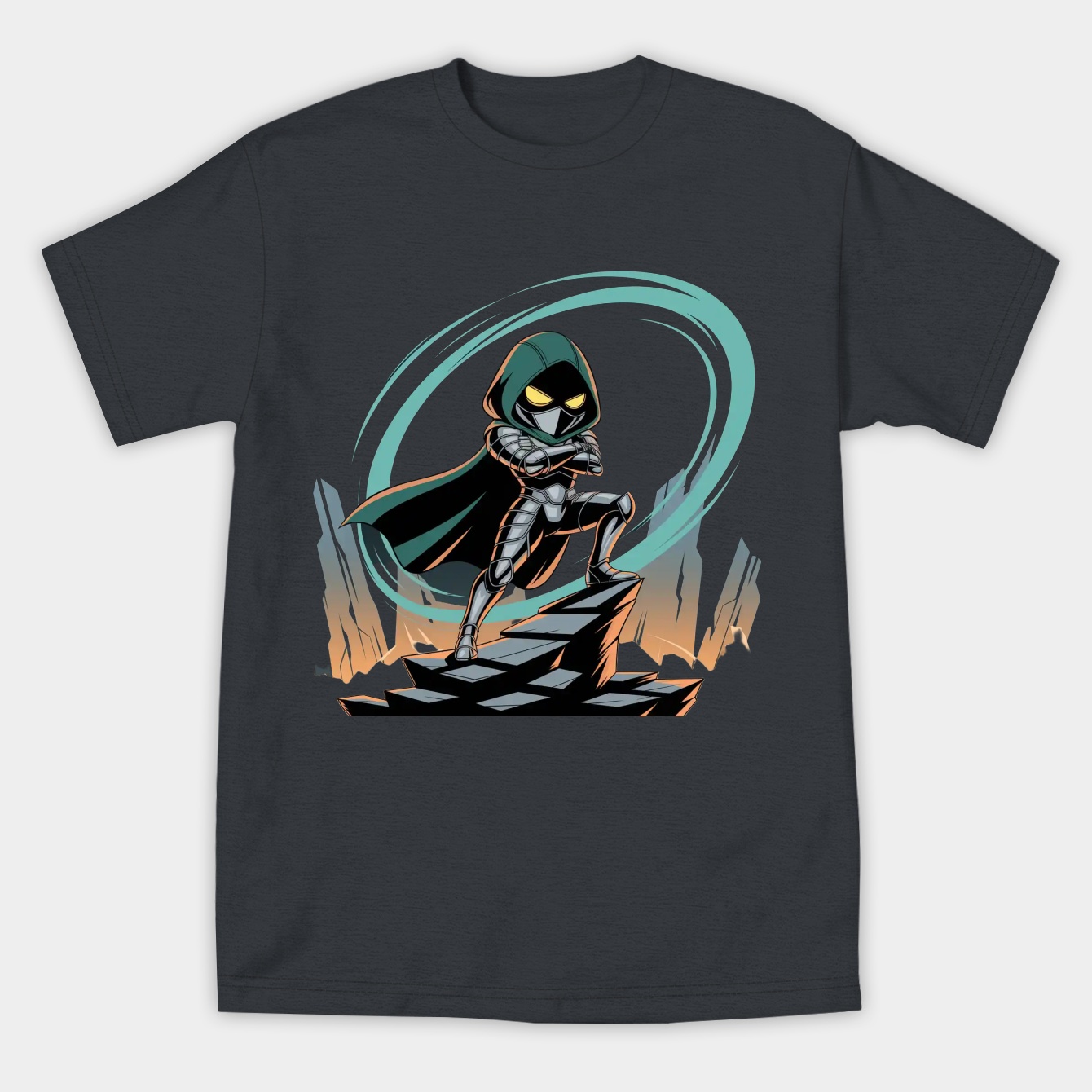 dr doom power stance Women's Athletic Performance T-Shirt