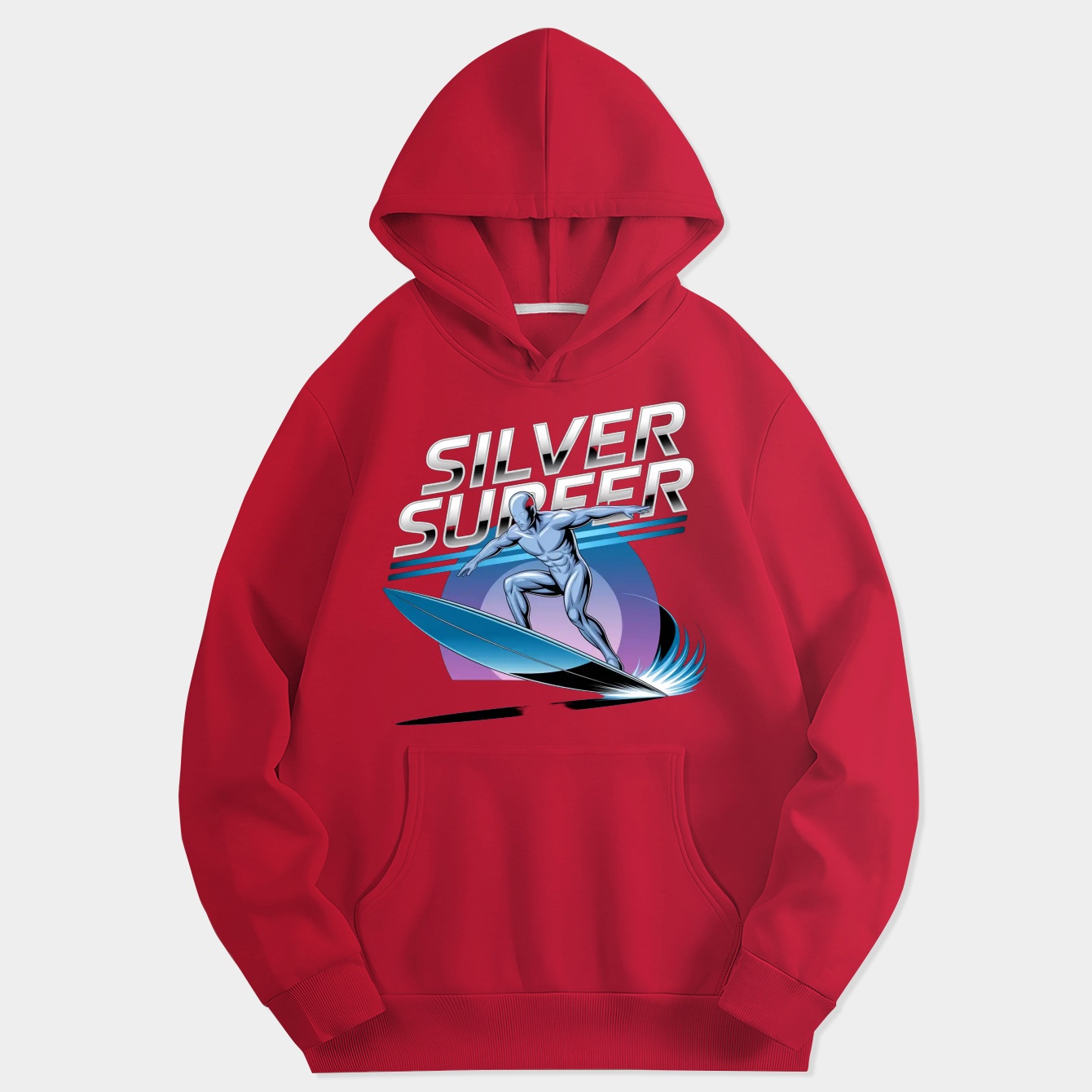 Silver Surf line Women's Hoodie