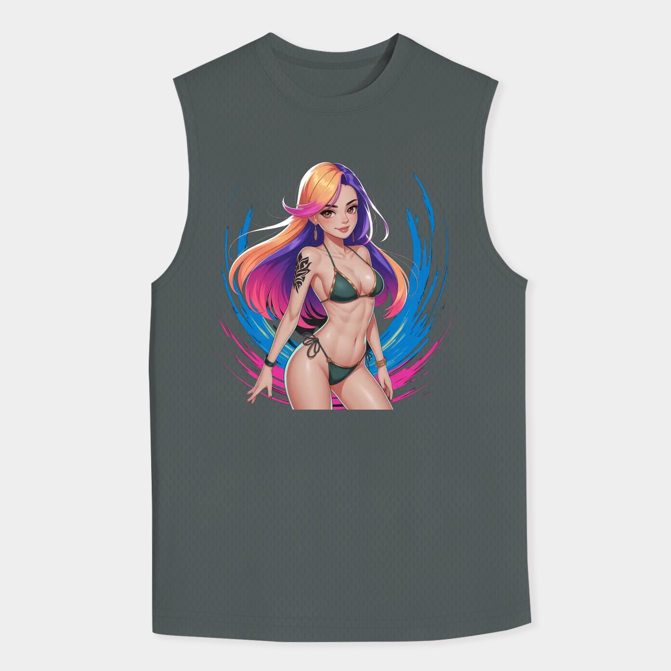 Nami – Navigator of the Straw Hat Pirates Men's Big & Tall Tank Top