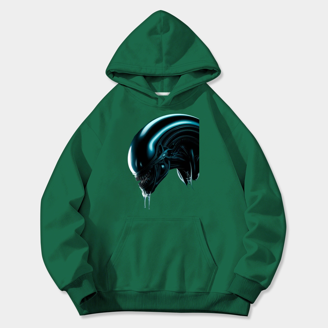 Xenomorph Alien Creature Design Women's Plus Size Hoodie