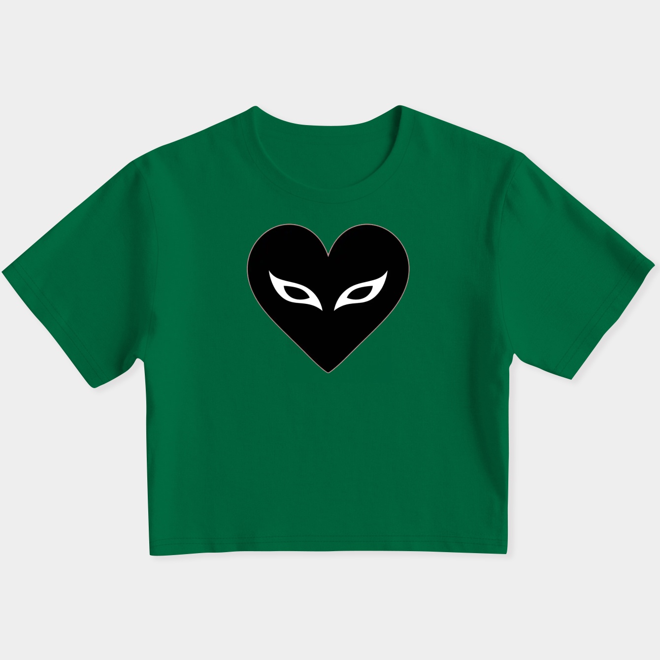 Black Web Heart Eyes