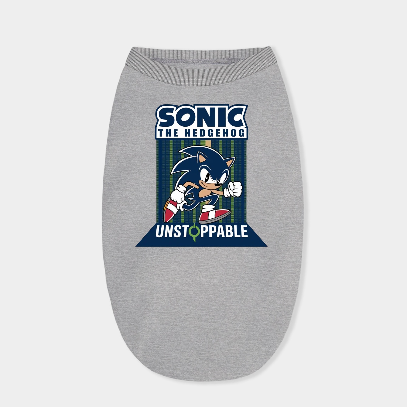 Sonic The Hedgehog Unstoppable Sonic Graphic Dog Shirt