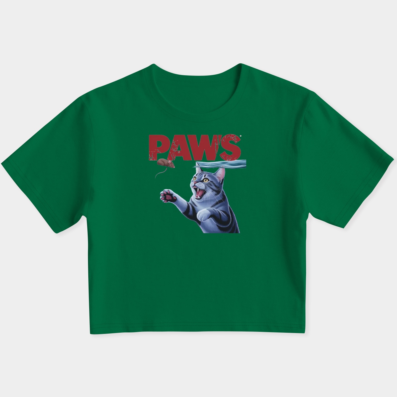 Jaws - Paws, funny cat catching a mouse