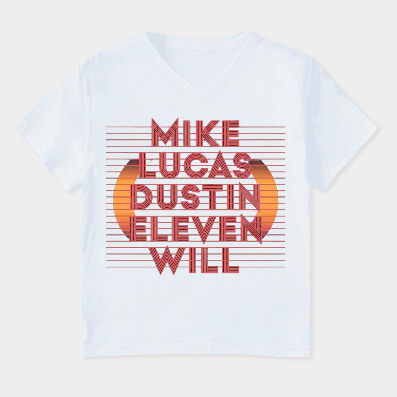 stranger things character names Women's Plus Size V-Neck T-Shirt