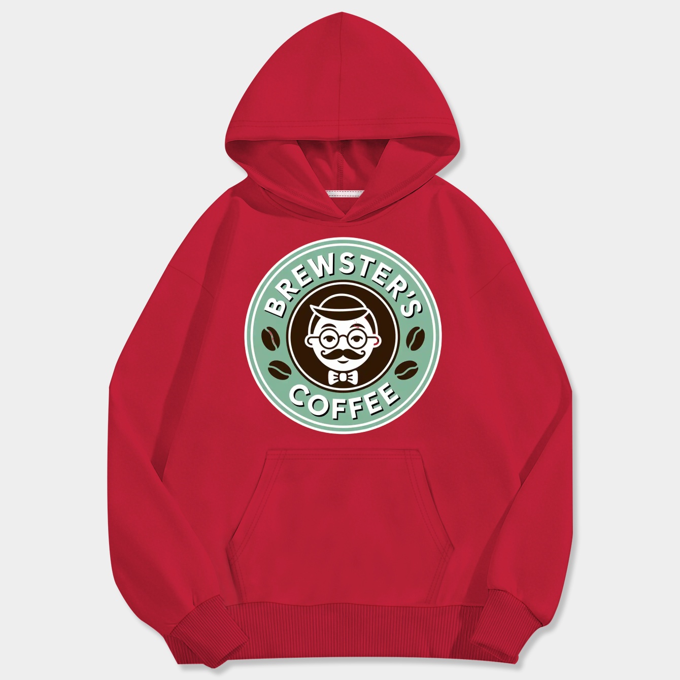 Brewster's Coffee Men's Big & Tall Hoodie