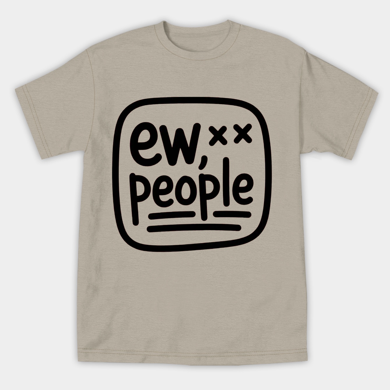 Ew People Funny Statement Women's Athletic Performance T-Shirt