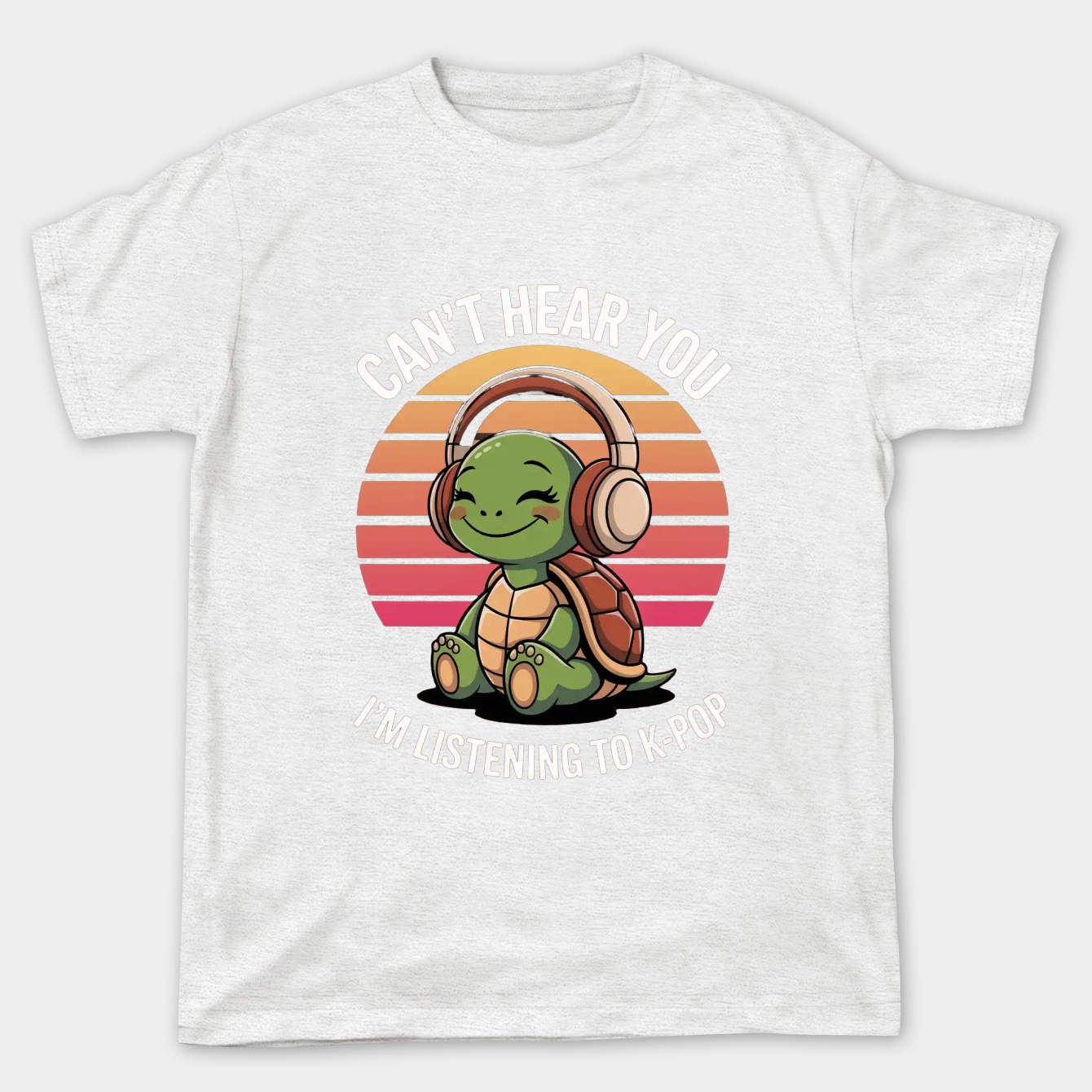 Turtle Pet Can't Hear You I'm Listening Kpop Turtle Kpop