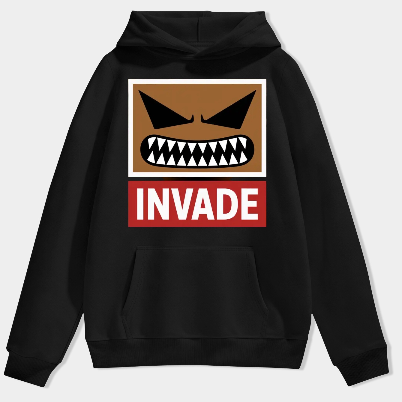 Invade Bold Statement Men's Hoodie
