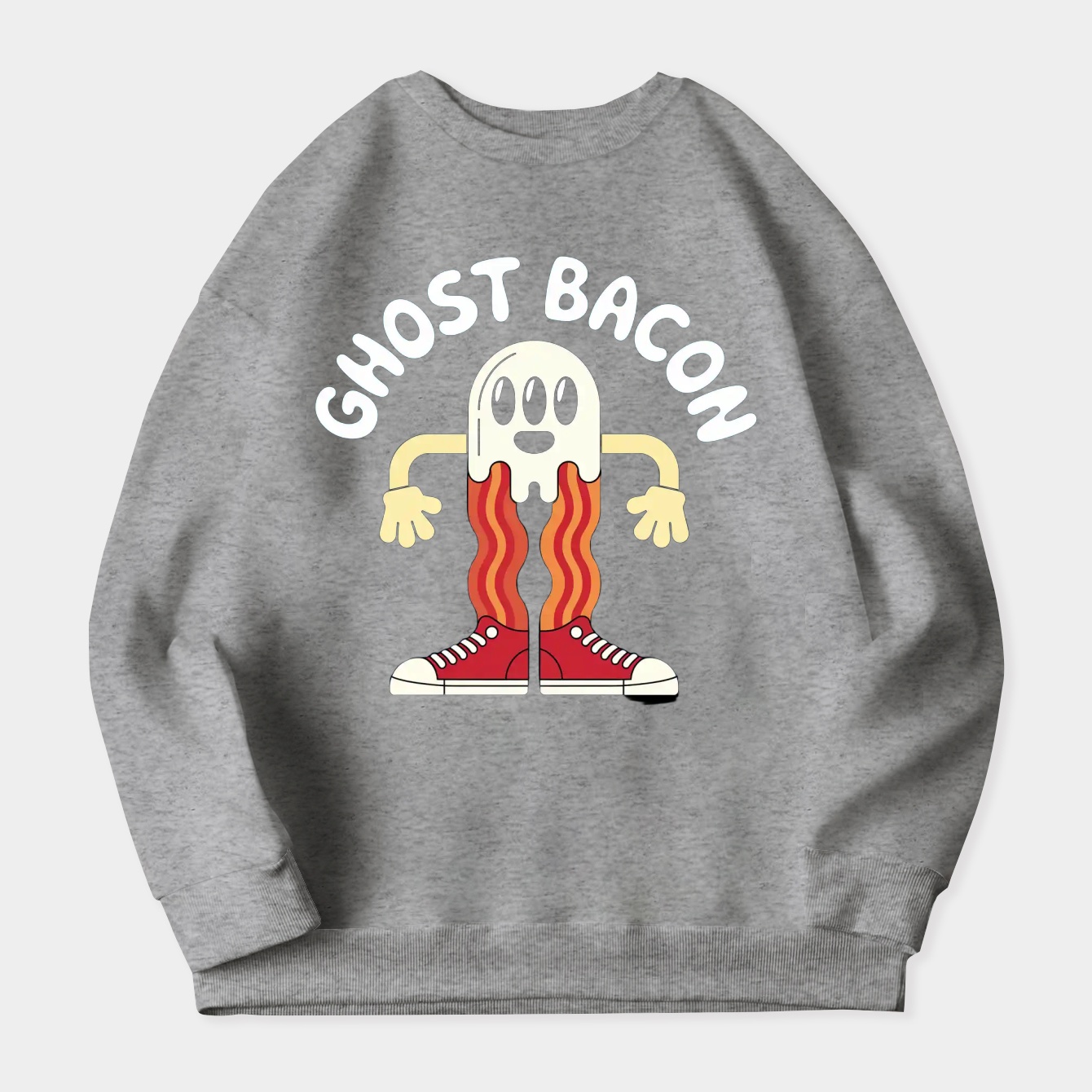 Ghost Bacon Women's Plus Size Sweatshirt