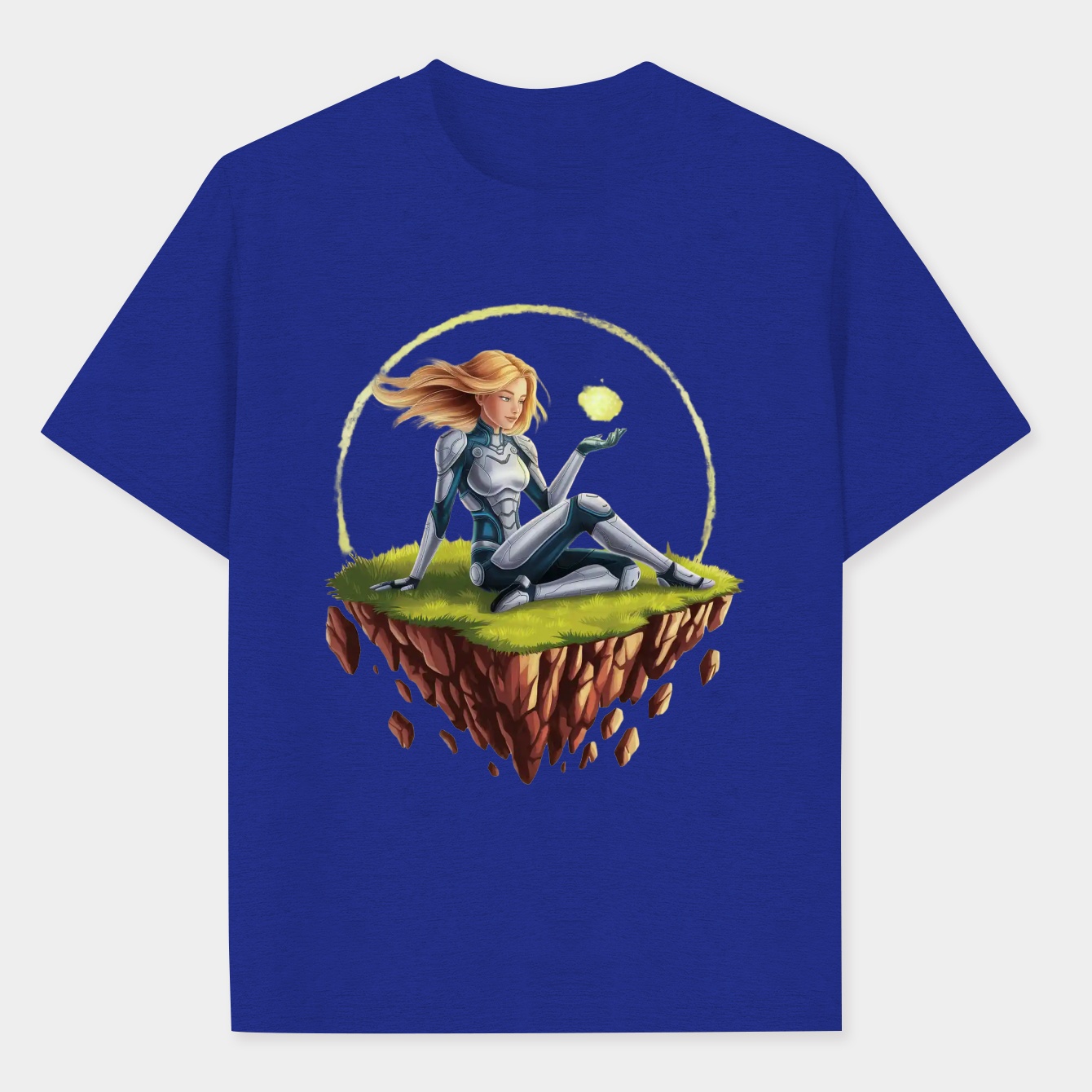 terra floating explorer Men's Performance Athletic T-Shirt