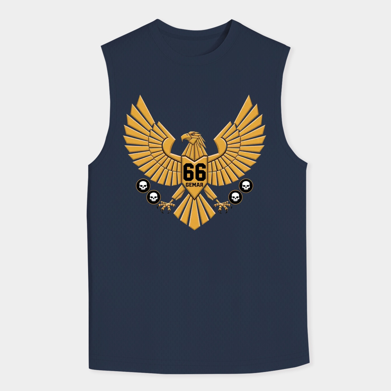 GERMA 66 One Piece Men's Big & Tall Tank Top