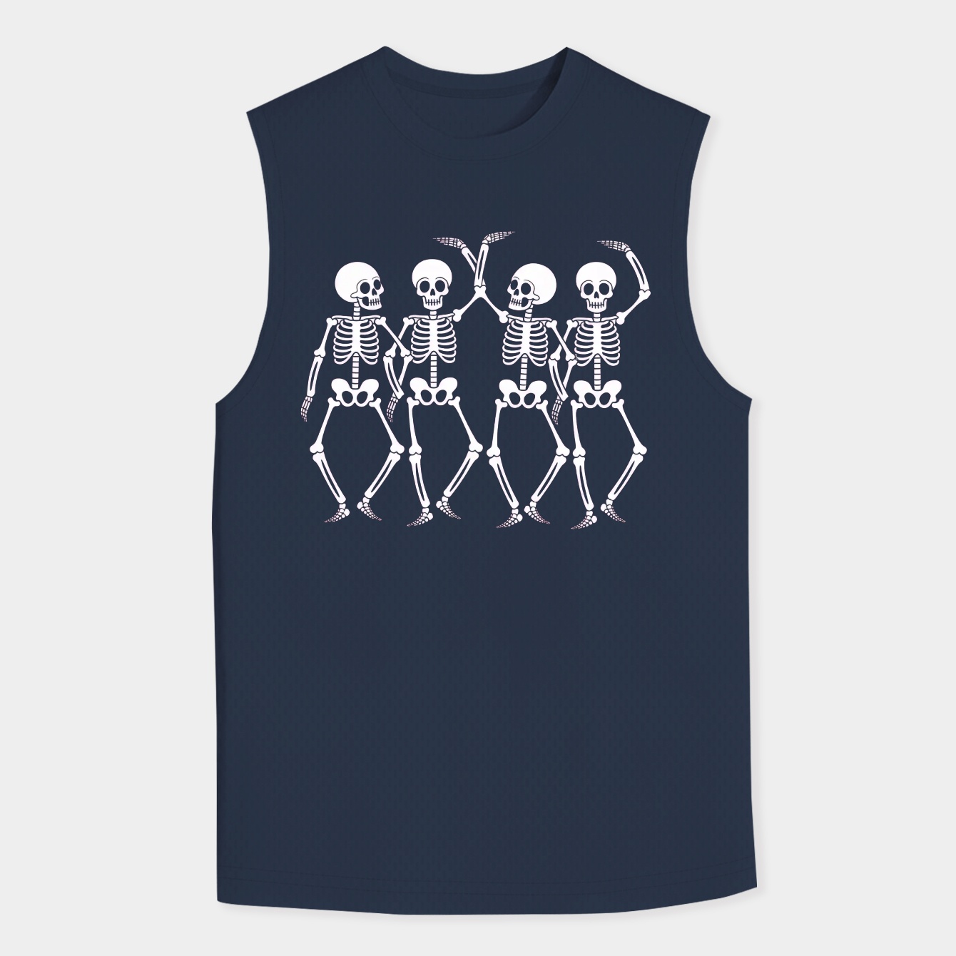 Skeleton Dance Parade Men's Big & Tall Tank Top
