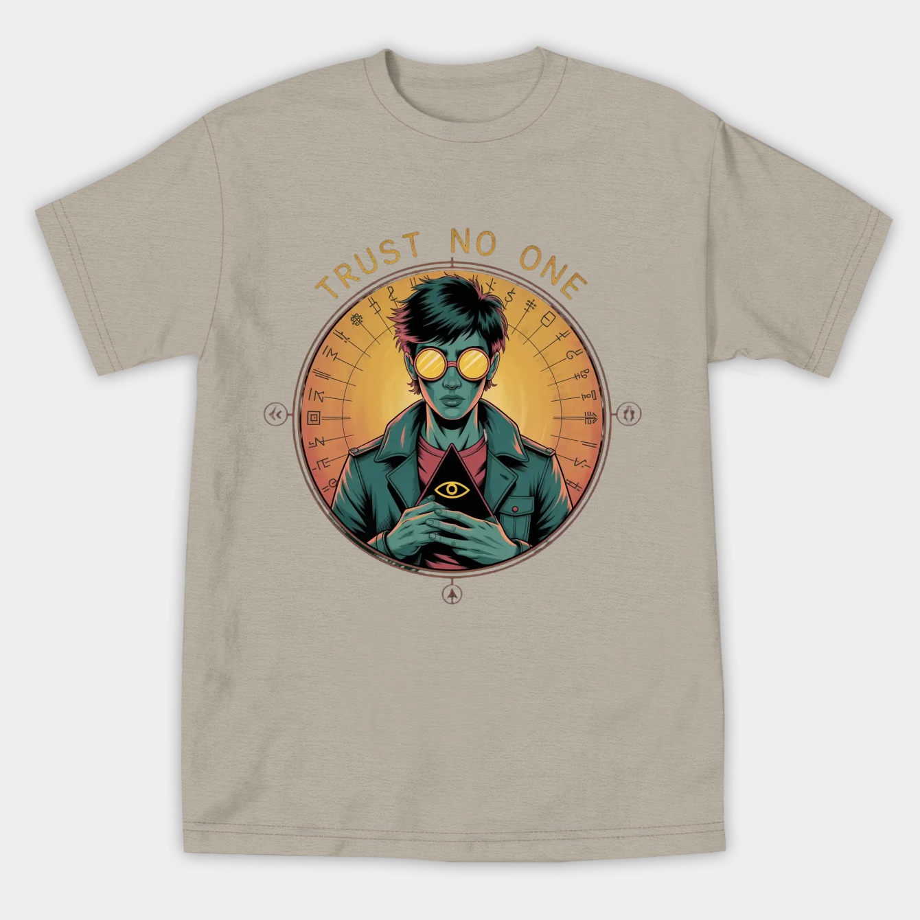 Trust No One. Women's Athletic Performance T-Shirt