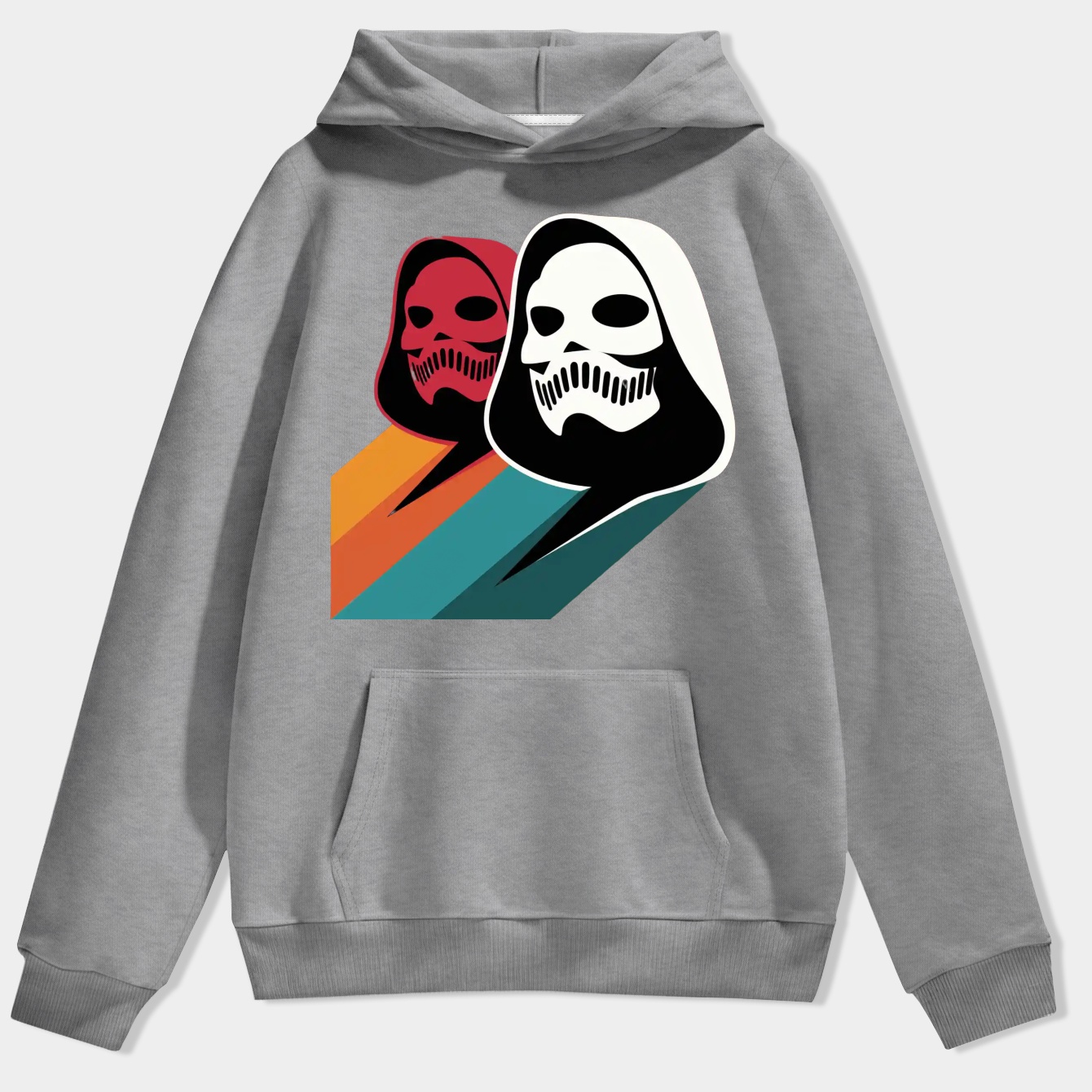 Pop-Art MF DOOM Mask Cascade Men's Hoodie