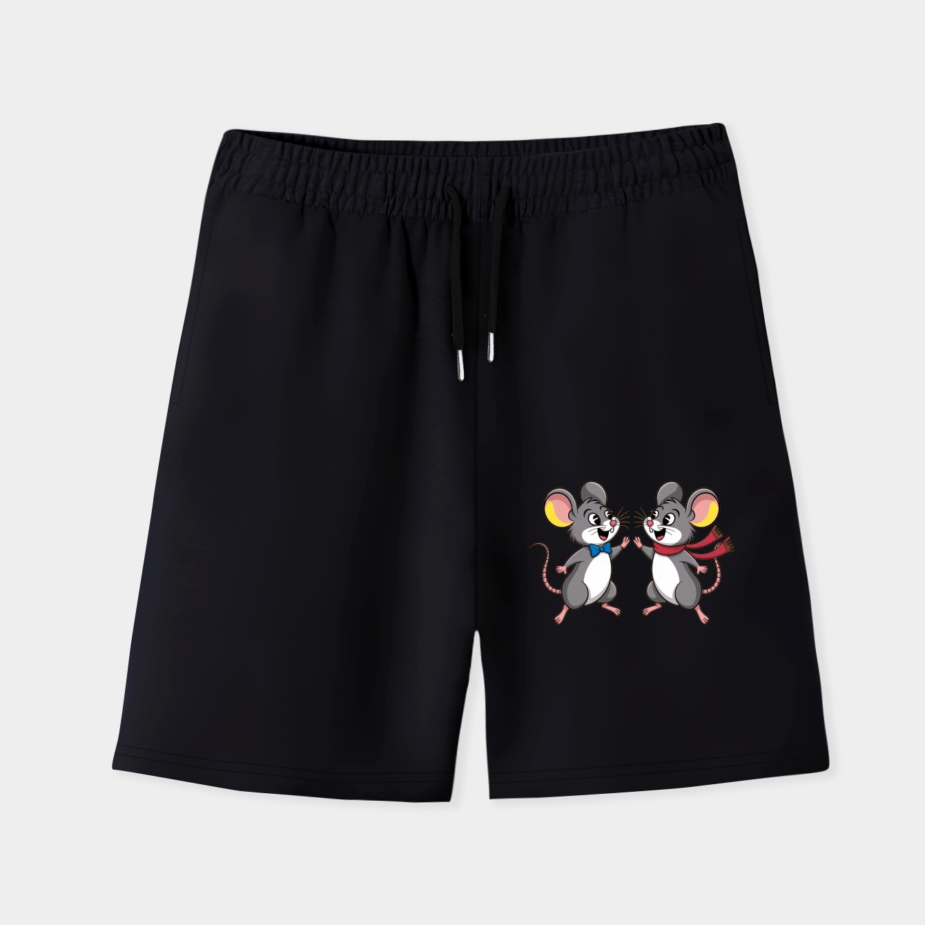 Pixie & Dixie: Hooray! Men's Quick-Dry Athletic Shorts