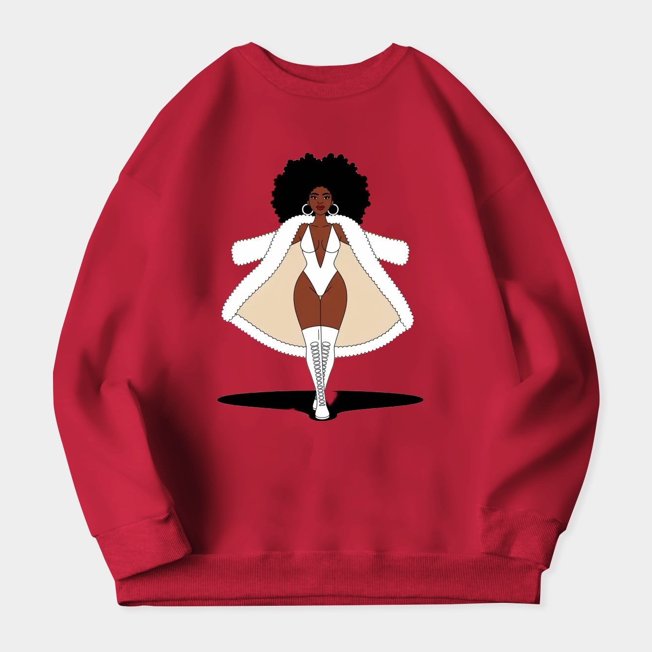 Marshmallow Women's Crewneck Sweatshirt