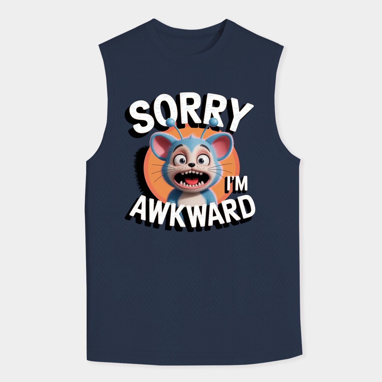 Lilo & Stitch Sorry Awkward Men's Tank Top