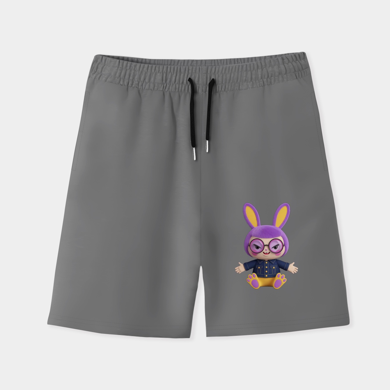 Labubu Doll Men's Quick-Dry Athletic Shorts