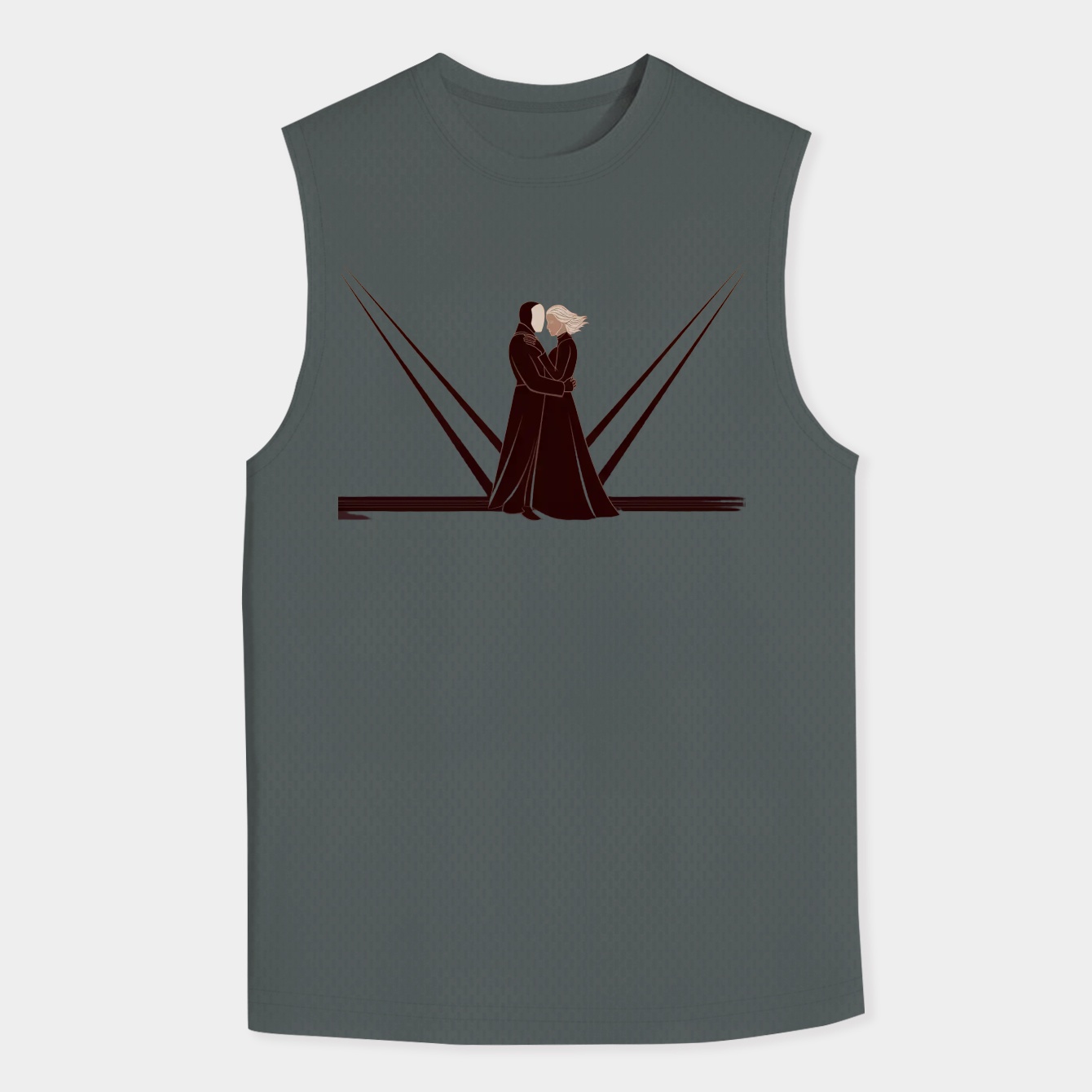 Never Let Go! Men's Big & Tall Tank Top