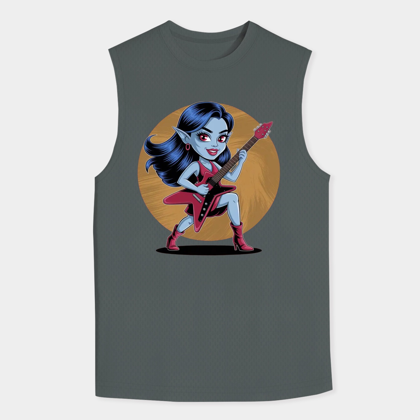 Vampire Queen Rock Star Men's Tank Top