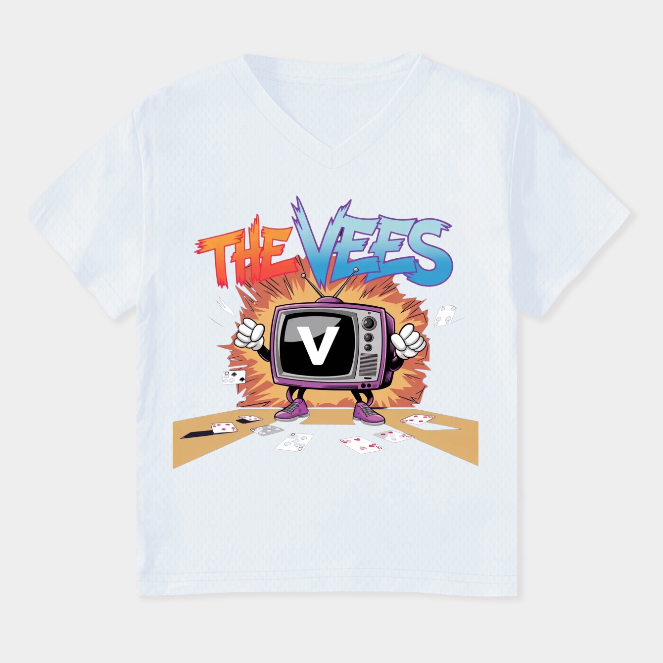 The Vees Women's Plus Size V-Neck T-Shirt