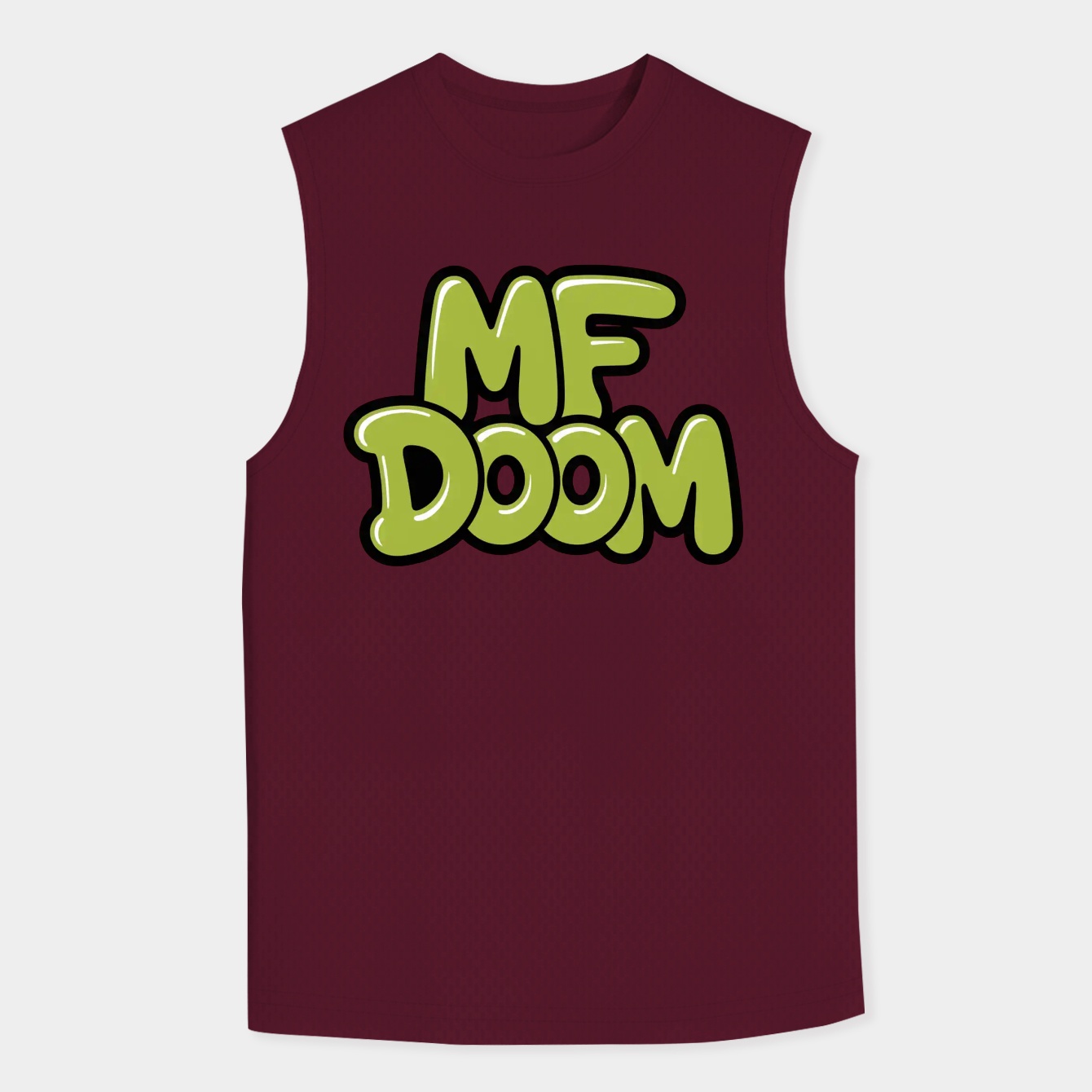 MF Doom Logo Graffiti Style Men's Tank Top