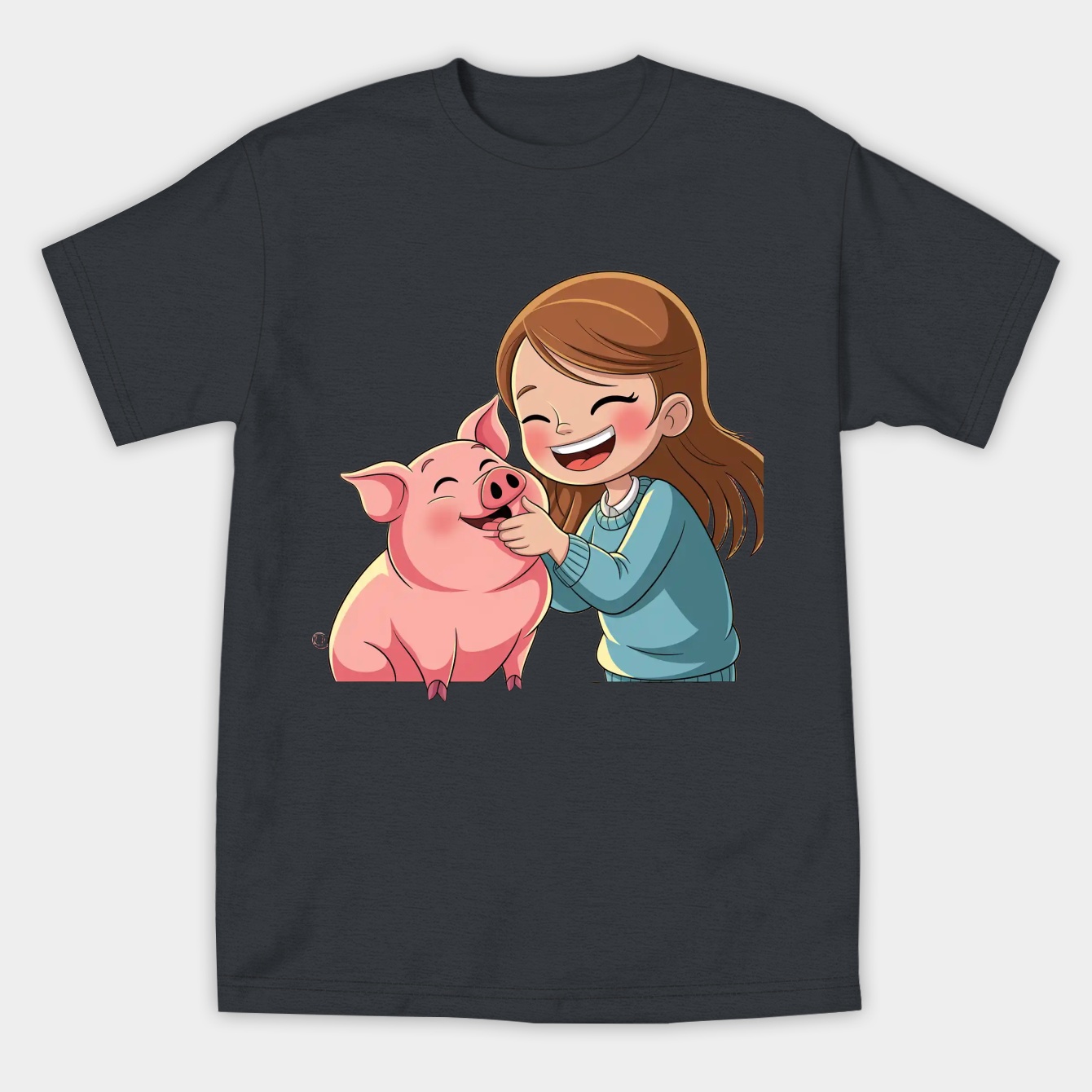 Gravity Falls Funny Face Women's Athletic Performance T-Shirt