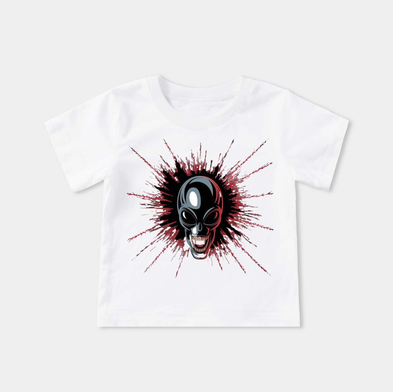 Alien Blood Splatter Horror Youth Classic T-Shirt