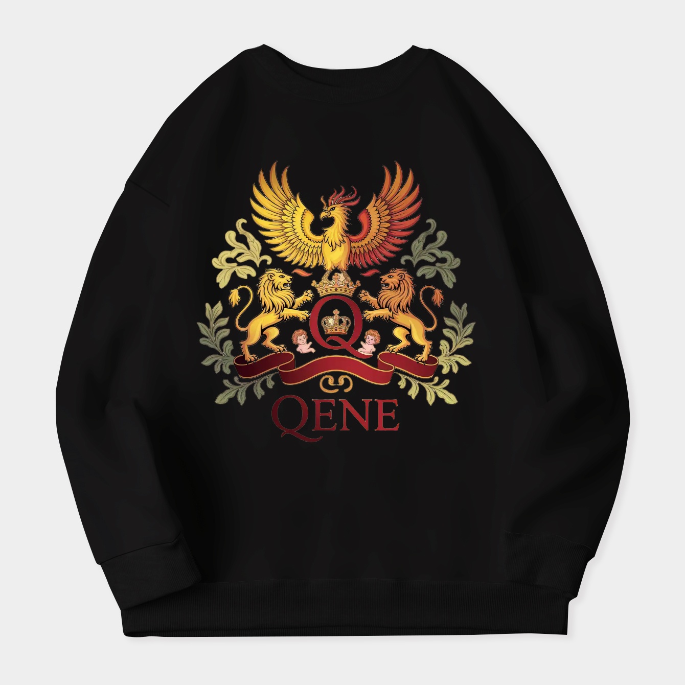 Queen Crest Women's Crewneck Sweatshirt