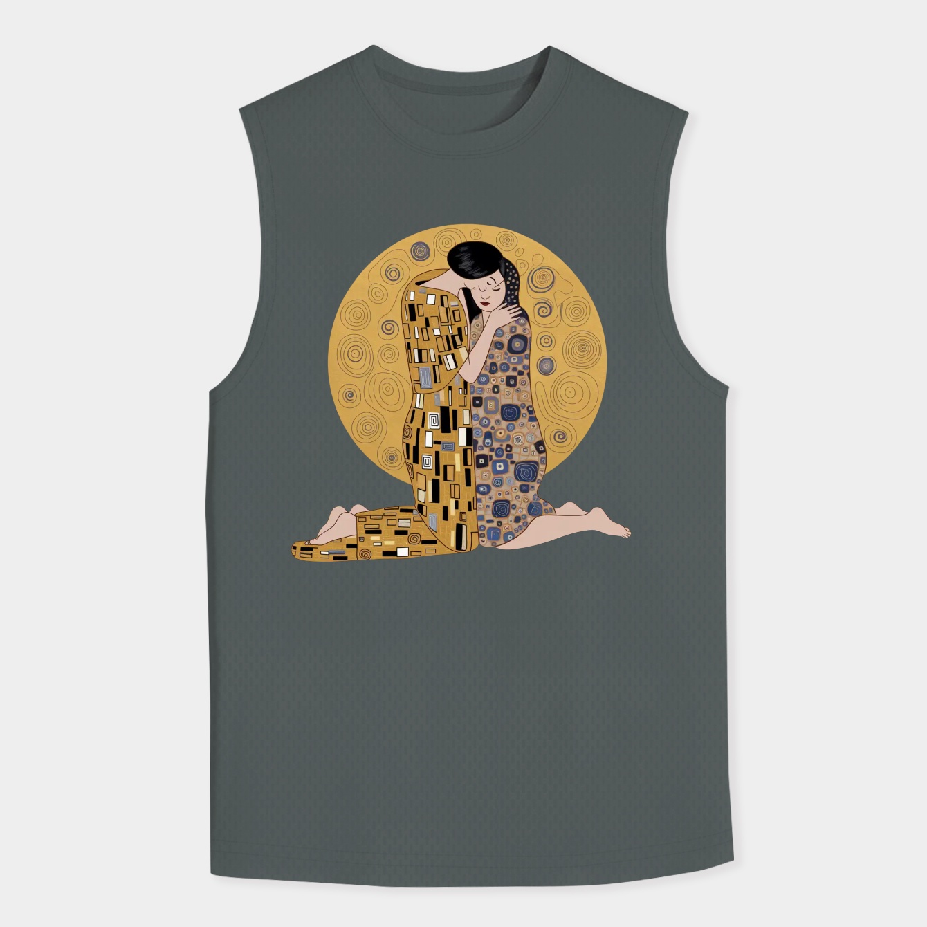 Stranger Klimt Embrace Men's Tank Top