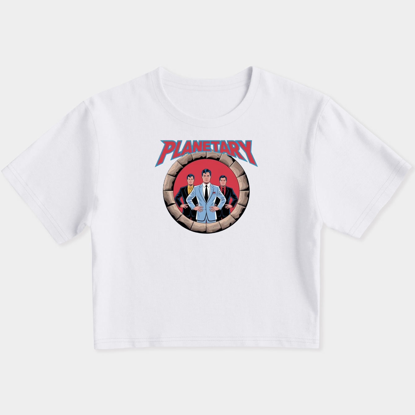 Planetary Logo Women's Slim Fit Baby Tee