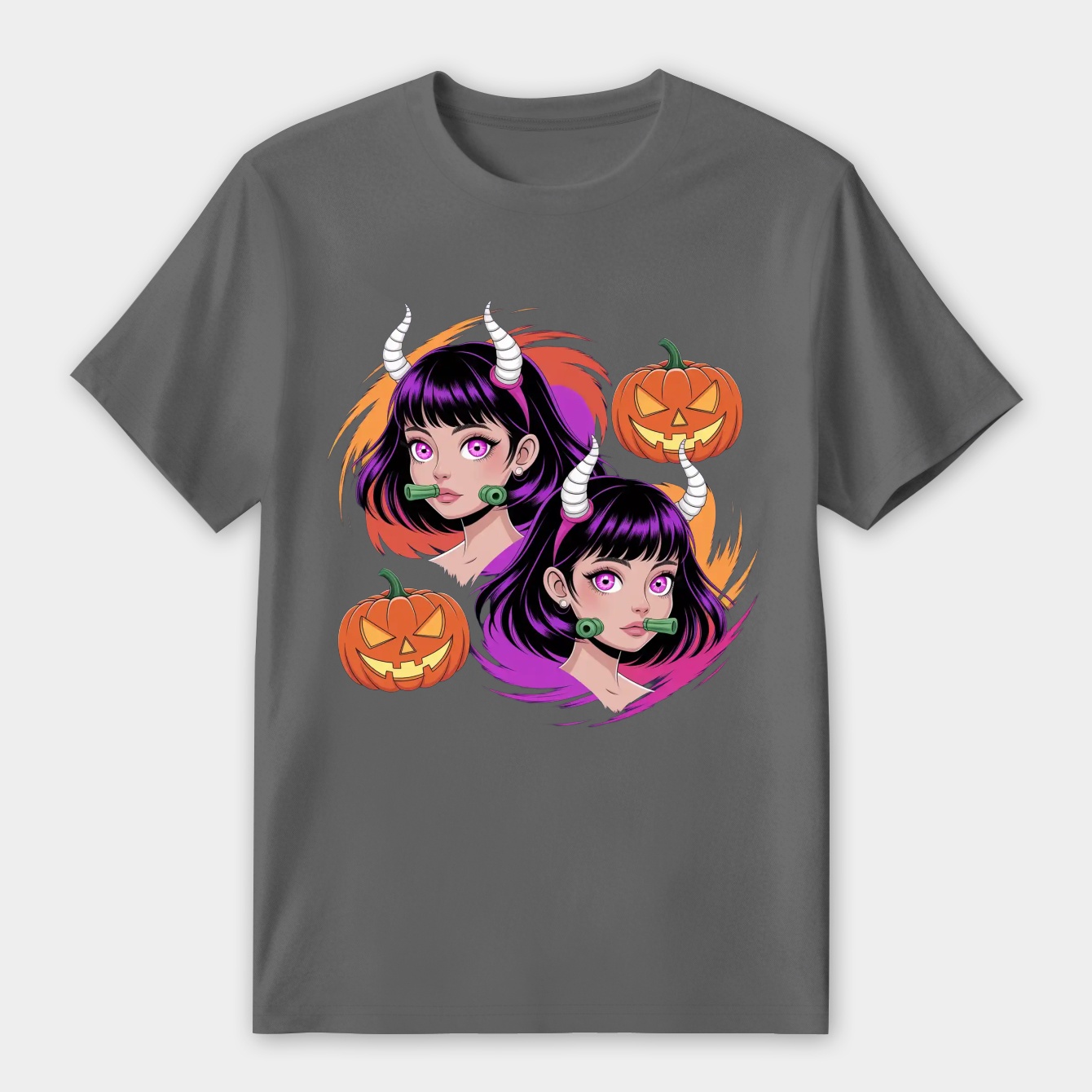 kamado nezuko halloween Women's Premium Soft T-Shirt