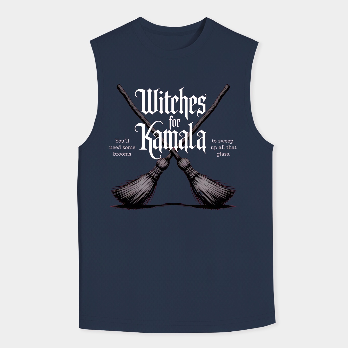 Witches For Kamala Halloween Witch Kamala Harris 2024 Men's Tank Top