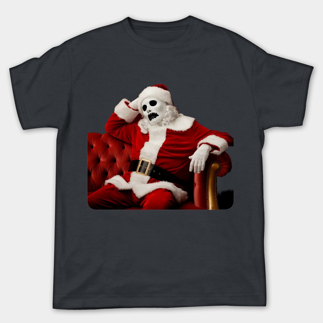 Retro Terrifier Santa Funny