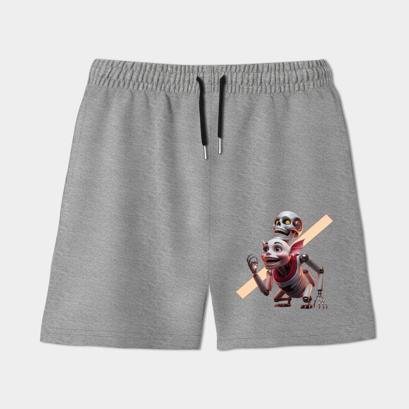 Mangle Twisted Animatronic Face Men's Shorts