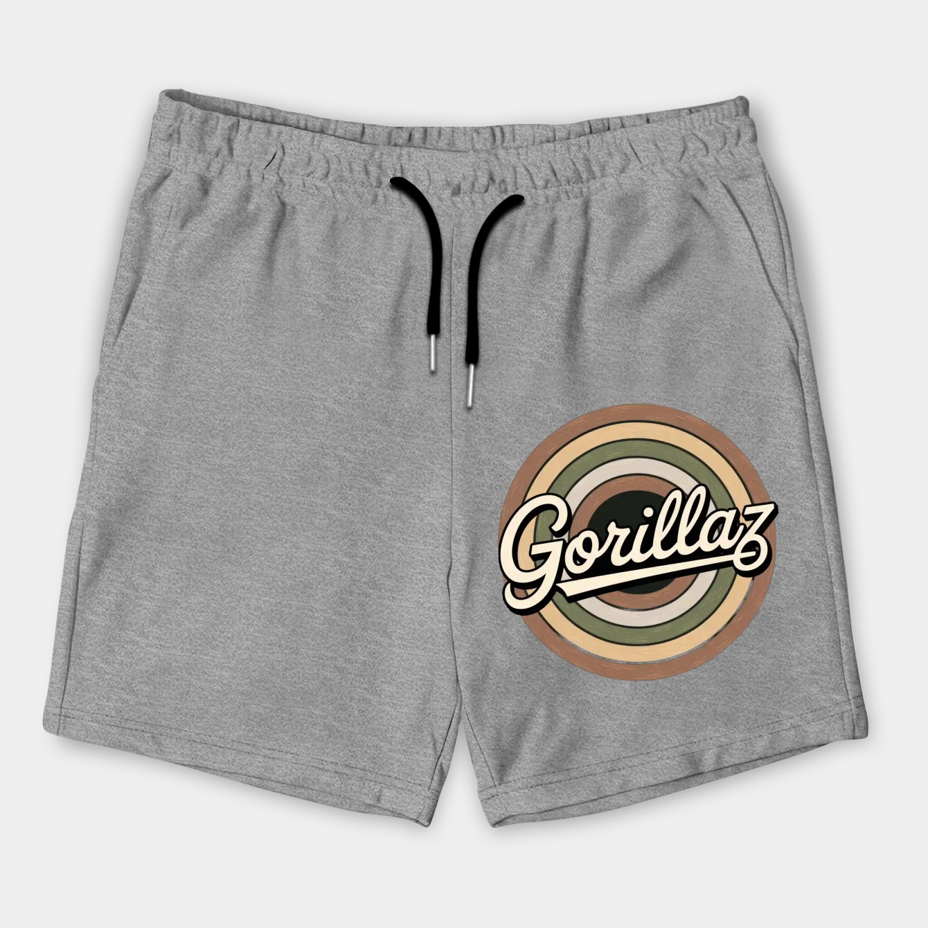 Gorillaz Circle Crayon Men's Shorts