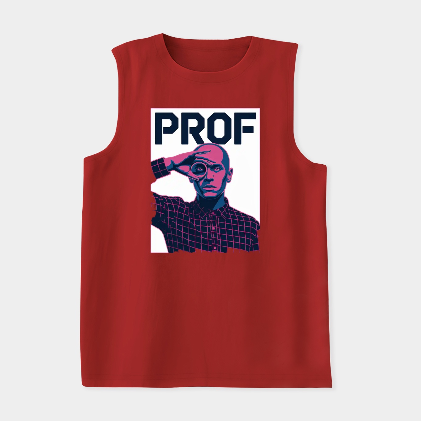 Prof Graphic Portrait Design Women's Soft Tank Top