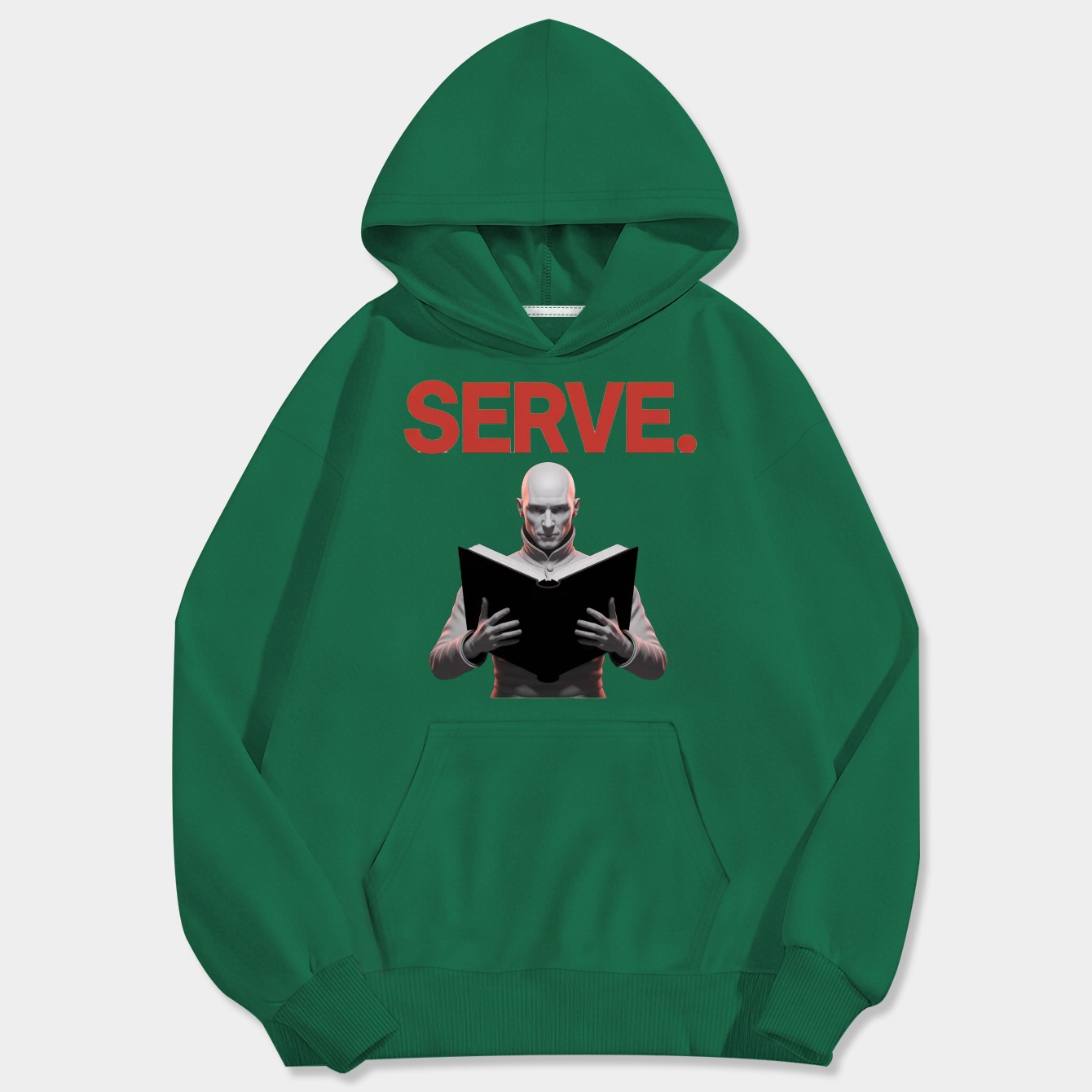 To Serve Man Men's Big & Tall Hoodie