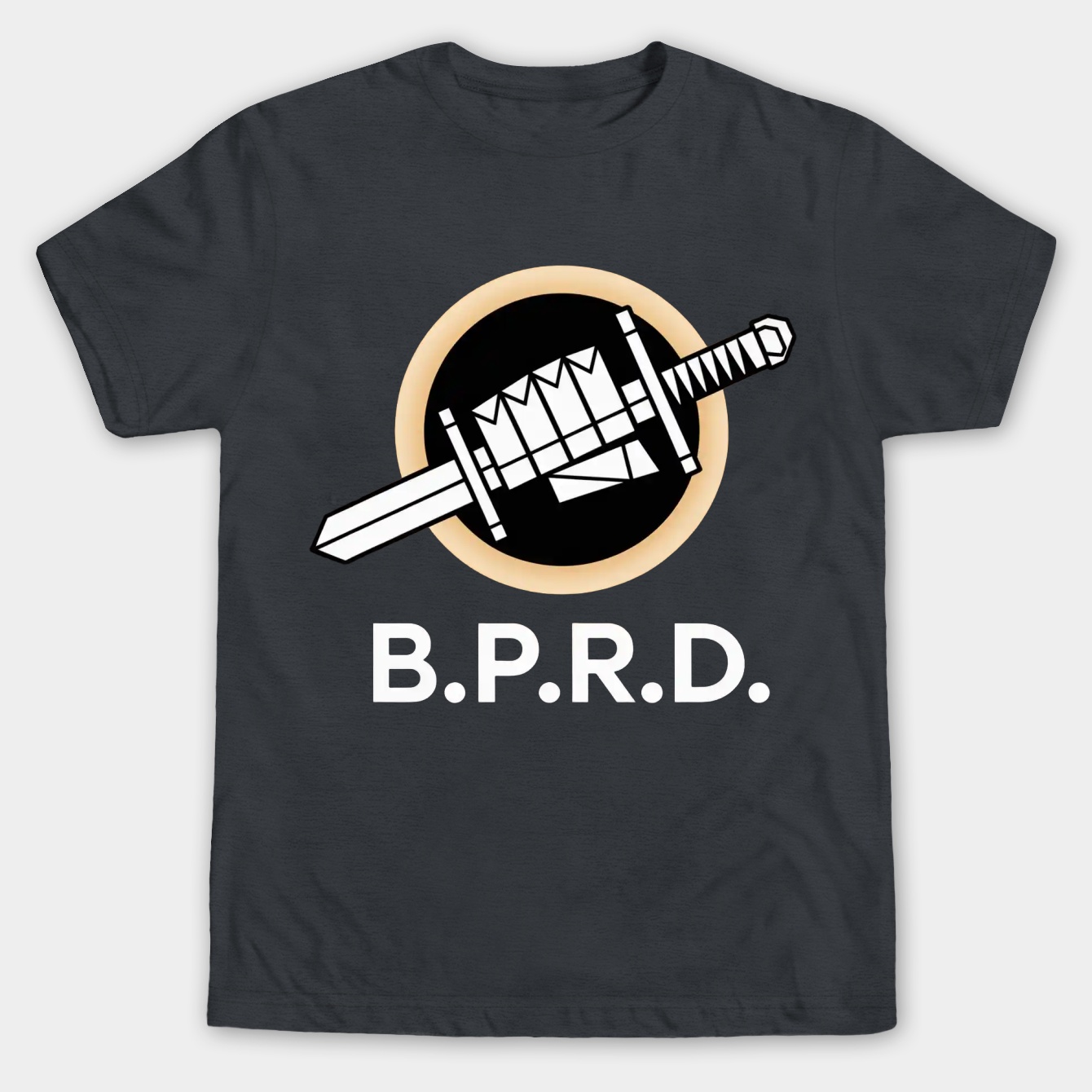 HELLBOY B.P.R.D. Classic Men's Big & Tall T-shirt