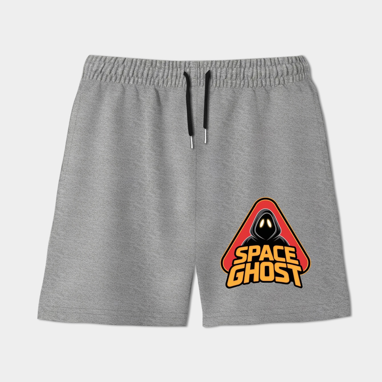 Space ghost emblem design Men's Shorts