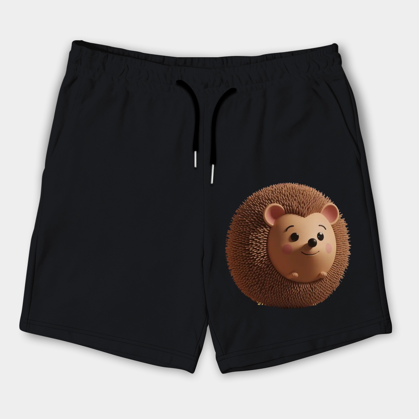 Cute Hedgehog Character Men's Shorts