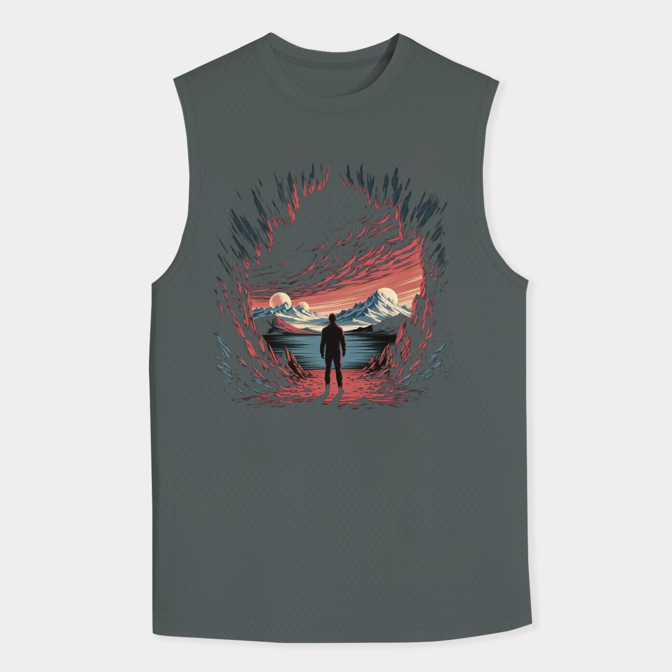 Attack On Titan Men's Big & Tall Tank Top