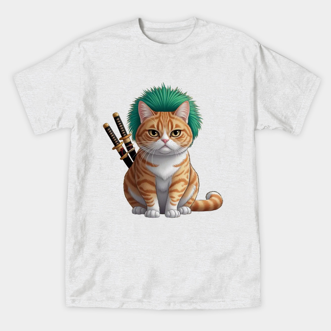 Mr Fresh Cat Meme x Zoro Women's Athletic Performance T-Shirt