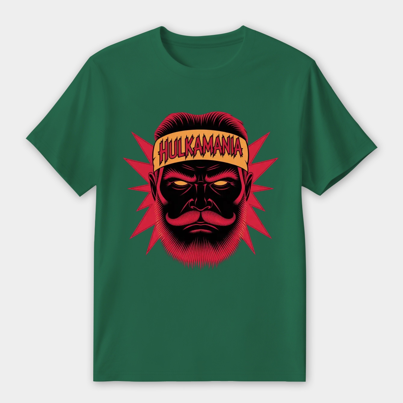 Hulkamania Face Graphic Women's Premium Soft T-Shirt