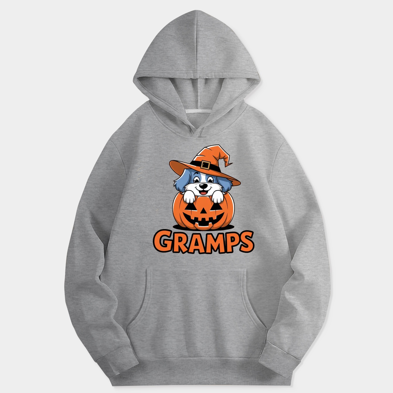 So Relaxing Gramps Bluey Pumpkin Halloween Witch Vintage Cartoon