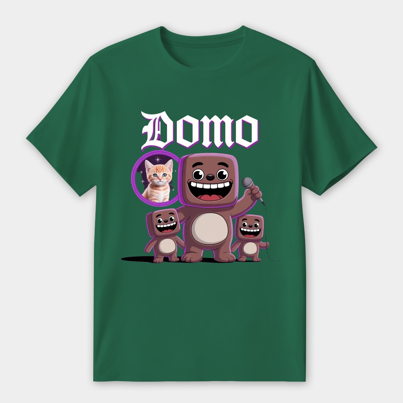 Domo Collage Kitten Women's Premium Soft T-Shirt